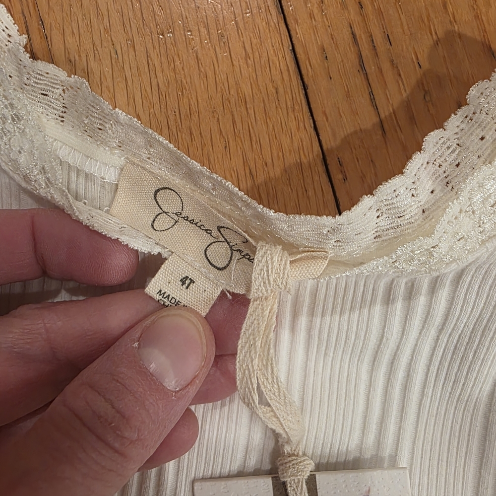 Jessica Simpson Ribbed Tee - Picture 2 of 2